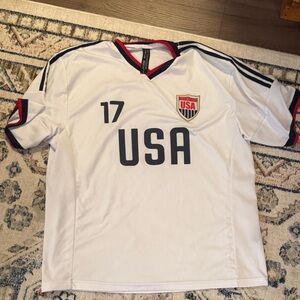 TRUE ROCK White USA Soccer Jersey